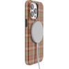 image:imageCasely iPhone 14 Case  Falling for You  Plum Floral  Compatible with MagSafe  Classic Ultra Slim DesignSpiced Chai  Fall Plaid