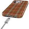 image:imageCasely iPhone 14 Case  Falling for You  Plum Floral  Compatible with MagSafe  Classic Ultra Slim DesignSpiced Chai  Fall Plaid