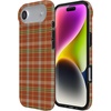 image:imageCasely iPhone 14 Case  Falling for You  Plum Floral  Compatible with MagSafe  Classic Ultra Slim DesignSpiced Chai  Fall Plaid