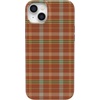image:imageCasely iPhone 14 Case  Falling for You  Plum Floral  Compatible with MagSafe  Classic Ultra Slim DesignSpiced Chai  Fall Plaid