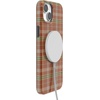 image:imageCasely iPhone 14 Case  Falling for You  Plum Floral  Compatible with MagSafe  Classic Ultra Slim DesignSpiced Chai  Fall Plaid