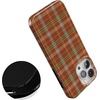 image:imageCasely iPhone 14 Case  Falling for You  Plum Floral  Compatible with MagSafe  Classic Ultra Slim DesignSpiced Chai  Fall Plaid