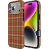 image:imageCasely iPhone 14 Case  Falling for You  Plum Floral  Compatible with MagSafe  Classic Ultra Slim DesignSpiced Chai  Fall Plaid