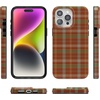 image:imageCasely iPhone 14 Case  Falling for You  Plum Floral  Compatible with MagSafe  Classic Ultra Slim DesignSpiced Chai  Fall Plaid