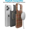 image:imageCasely iPhone 14 Case  Falling for You  Plum Floral  Compatible with MagSafe  Classic Ultra Slim DesignSpiced Chai  Fall Plaid