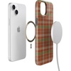 image:imageCasely iPhone 14 Case  Falling for You  Plum Floral  Compatible with MagSafe  Classic Ultra Slim DesignSpiced Chai  Fall Plaid