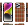image:imageCasely iPhone 14 Case  Falling for You  Plum Floral  Compatible with MagSafe  Classic Ultra Slim DesignSpiced Chai  Fall Plaid