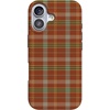 image:imageCasely iPhone 14 Case  Falling for You  Plum Floral  Compatible with MagSafe  Classic Ultra Slim DesignSpiced Chai  Fall Plaid