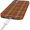 image:imageCasely iPhone 14 Case  Falling for You  Plum Floral  Compatible with MagSafe  Classic Ultra Slim DesignSpiced Chai  Fall Plaid