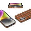 image:imageCasely iPhone 14 Case  Falling for You  Plum Floral  Compatible with MagSafe  Classic Ultra Slim DesignSpiced Chai  Fall Plaid