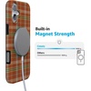 image:imageCasely iPhone 14 Case  Falling for You  Plum Floral  Compatible with MagSafe  Classic Ultra Slim DesignSpiced Chai  Fall Plaid