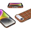 image:imageCasely iPhone 14 Case  Falling for You  Plum Floral  Compatible with MagSafe  Classic Ultra Slim DesignSpiced Chai  Fall Plaid