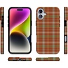 image:imageCasely iPhone 14 Case  Falling for You  Plum Floral  Compatible with MagSafe  Classic Ultra Slim DesignSpiced Chai  Fall Plaid