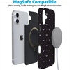 image:imageCasely iPhone 14 Case  Falling for You  Plum Floral  Compatible with MagSafe  Classic Ultra Slim DesignSuch a Battie  Purple Bats