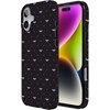 image:imageCasely iPhone 14 Case  Falling for You  Plum Floral  Compatible with MagSafe  Classic Ultra Slim DesignSuch a Battie  Purple Bats