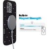 image:imageCasely iPhone 14 Case  Falling for You  Plum Floral  Compatible with MagSafe  Classic Ultra Slim DesignSuch a Battie  Purple Bats