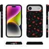image:imageCasely iPhone 14 Case  Falling for You  Plum Floral  Compatible with MagSafe  Classic Ultra Slim DesignSweet Revenge  Cherry Skulls