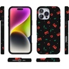 image:imageCasely iPhone 14 Case  Falling for You  Plum Floral  Compatible with MagSafe  Classic Ultra Slim DesignSweet Revenge  Cherry Skulls