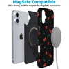 image:imageCasely iPhone 14 Case  Falling for You  Plum Floral  Compatible with MagSafe  Classic Ultra Slim DesignSweet Revenge  Cherry Skulls