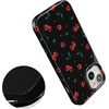 image:imageCasely iPhone 14 Case  Falling for You  Plum Floral  Compatible with MagSafe  Classic Ultra Slim DesignSweet Revenge  Cherry Skulls