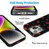image:imageCasely iPhone 14 Case  Falling for You  Plum Floral  Compatible with MagSafe  Classic Ultra Slim DesignSweet Revenge  Cherry Skulls