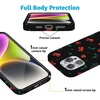 image:imageCasely iPhone 14 Case  Falling for You  Plum Floral  Compatible with MagSafe  Classic Ultra Slim DesignSweet Revenge  Cherry Skulls