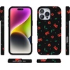 image:imageCasely iPhone 14 Case  Falling for You  Plum Floral  Compatible with MagSafe  Classic Ultra Slim DesignSweet Revenge  Cherry Skulls