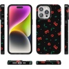 image:imageCasely iPhone 14 Case  Falling for You  Plum Floral  Compatible with MagSafe  Classic Ultra Slim DesignSweet Revenge  Cherry Skulls