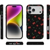 image:imageCasely iPhone 14 Case  Falling for You  Plum Floral  Compatible with MagSafe  Classic Ultra Slim DesignSweet Revenge  Cherry Skulls