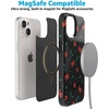 image:imageCasely iPhone 14 Case  Falling for You  Plum Floral  Compatible with MagSafe  Classic Ultra Slim DesignSweet Revenge  Cherry Skulls