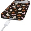 image:imageCasely iPhone 14 Case  Falling for You  Plum Floral  Compatible with MagSafe  Classic Ultra Slim DesignTrick or Treat  Sweet Halloween