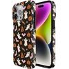 image:imageCasely iPhone 14 Case  Falling for You  Plum Floral  Compatible with MagSafe  Classic Ultra Slim DesignTrick or Treat  Sweet Halloween