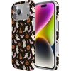 image:imageCasely iPhone 14 Case  Falling for You  Plum Floral  Compatible with MagSafe  Classic Ultra Slim DesignTrick or Treat  Sweet Halloween