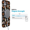 image:imageCasely iPhone 14 Case  Falling for You  Plum Floral  Compatible with MagSafe  Classic Ultra Slim DesignTrick or Treat  Sweet Halloween
