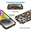 image:imageCasely iPhone 14 Case  Falling for You  Plum Floral  Compatible with MagSafe  Classic Ultra Slim DesignTrick or Treat  Sweet Halloween