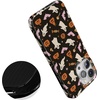 image:imageCasely iPhone 14 Case  Falling for You  Plum Floral  Compatible with MagSafe  Classic Ultra Slim DesignTrick or Treat  Sweet Halloween