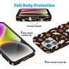 image:imageCasely iPhone 14 Case  Falling for You  Plum Floral  Compatible with MagSafe  Classic Ultra Slim DesignTrick or Treat  Sweet Halloween