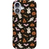 image:imageCasely iPhone 14 Case  Falling for You  Plum Floral  Compatible with MagSafe  Classic Ultra Slim DesignTrick or Treat  Sweet Halloween