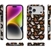 image:imageCasely iPhone 14 Case  Falling for You  Plum Floral  Compatible with MagSafe  Classic Ultra Slim DesignTrick or Treat  Sweet Halloween