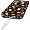 image:imageCasely iPhone 14 Case  Falling for You  Plum Floral  Compatible with MagSafe  Classic Ultra Slim DesignTrick or Treat  Sweet Halloween