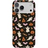image:imageCasely iPhone 14 Case  Falling for You  Plum Floral  Compatible with MagSafe  Classic Ultra Slim DesignTrick or Treat  Sweet Halloween