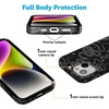 image:imageCasely iPhone 14 Case  Falling for You  Plum Floral  Compatible with MagSafe  Classic Ultra Slim DesignWere Ready For It  Black Serpent