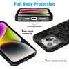 image:imageCasely iPhone 14 Case  Falling for You  Plum Floral  Compatible with MagSafe  Classic Ultra Slim DesignWere Ready For It  Black Serpent