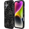 image:imageCasely iPhone 14 Case  Falling for You  Plum Floral  Compatible with MagSafe  Classic Ultra Slim DesignWere Ready For It  Black Serpent