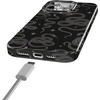 image:imageCasely iPhone 14 Case  Falling for You  Plum Floral  Compatible with MagSafe  Classic Ultra Slim DesignWere Ready For It  Black Serpent