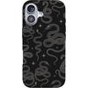 image:imageCasely iPhone 14 Case  Falling for You  Plum Floral  Compatible with MagSafe  Classic Ultra Slim DesignWere Ready For It  Black Serpent
