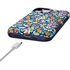image:imageCasely iPhone 14 Case  Full Bloom  Navy Floral  Bold Protective Design  Compatible with MagSafe