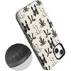 image:imageCasely iPhone 14 Case  Goth Girlie  Black Bows  Bold Protective Design  Compatible with MagSafe