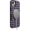 image:imageCasely iPhone 14 Case  Harlequin Midnight Diamond  Black and Purple  Bold Protective Design  MagSafe Compatible Design