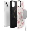 image:imageCasely iPhone 14 Case  Heart Flutters  Butterfly  Bold Protective Design  Compatible with MagSafe